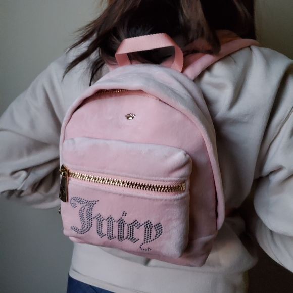 Juicy Couture Rare Velour Mini Backpack - Picture 7 of 8